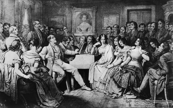 Ein Schubert-Abend am 15. Dezember 1826 bei Josef von Spaun (1868)